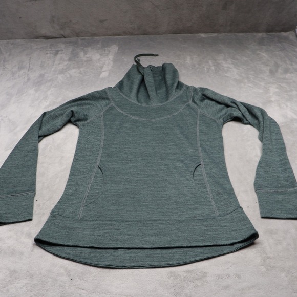 Kuhl Tops - Kuhl Sweatshirt Womens Small Blue Lea Pullover Stretch Cowl Neck Thumbholes